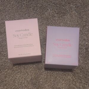Evereden Soy Candle Set - Rose And Amber